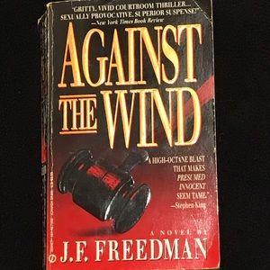 Paperback novel: Against the Wind